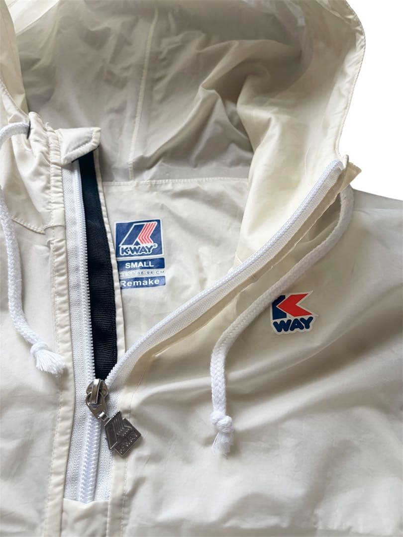 K-WAY ケーウェイ REMAKE 1975 CLAUDE アイボリー S 画像4