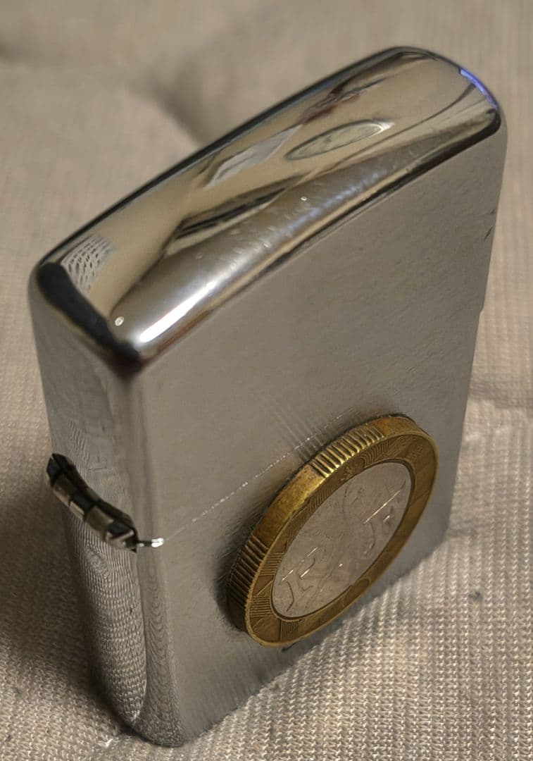 Zippoライター フランス硬貨デザイン 画像3