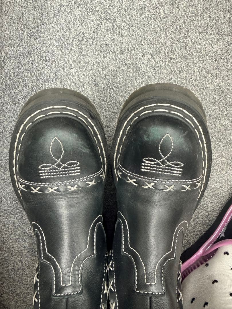 Dr.Martens 2976 QUAD ゴシックアメリカーナ 厚底ブーツ 画像4