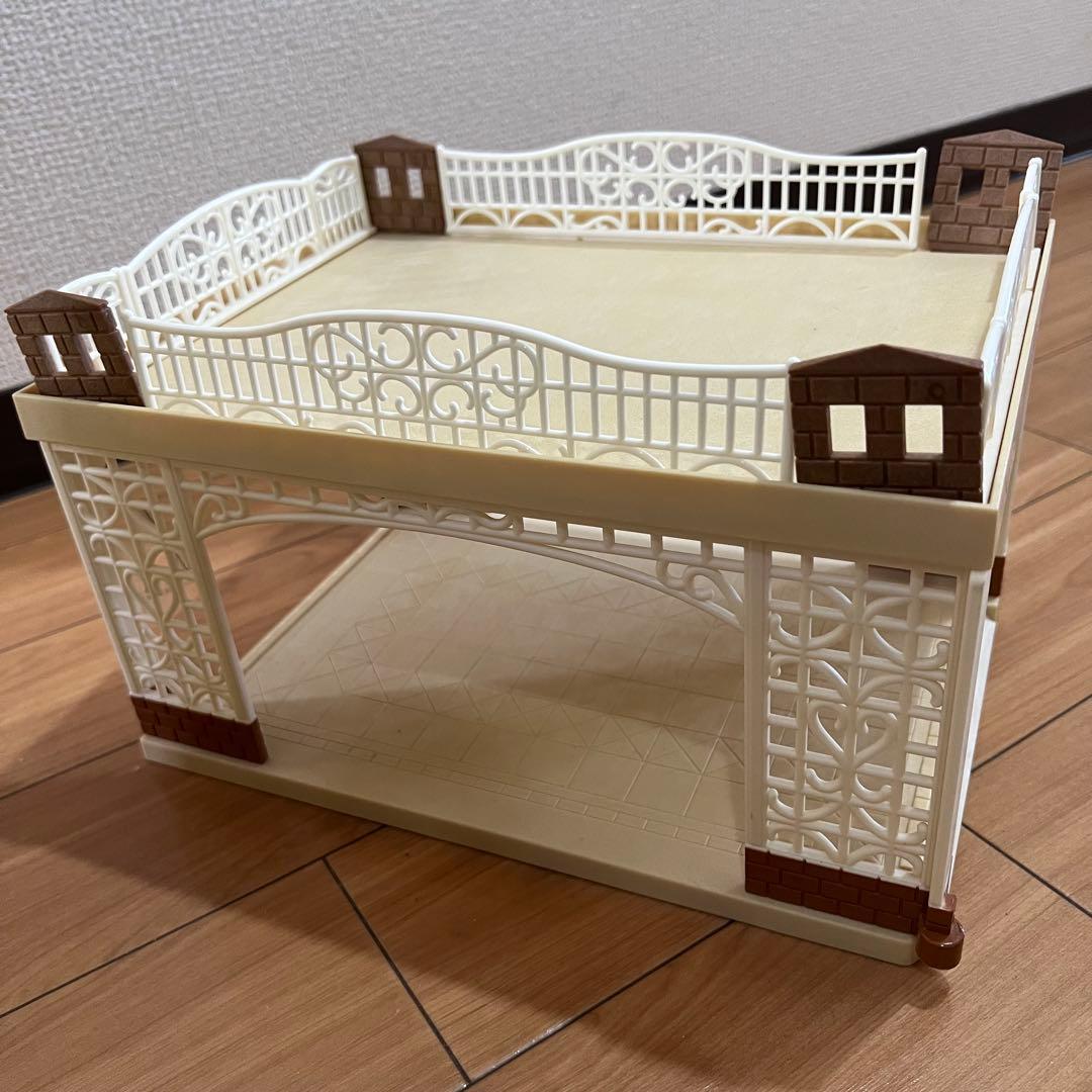 【確認用】シルバニア カーポートのある青い屋根のお家デラックスセット＋7点 画像3