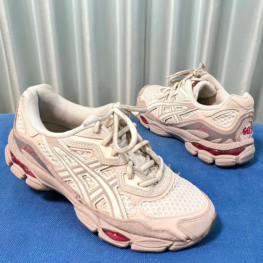 Asics Gel-NYC Cream ゲルNYC クリーム ムーンロック 24