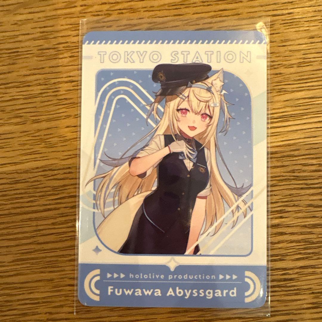 ホロライブ キャラクターカード 東京駅限定 非売品 チケット風カード 画像4