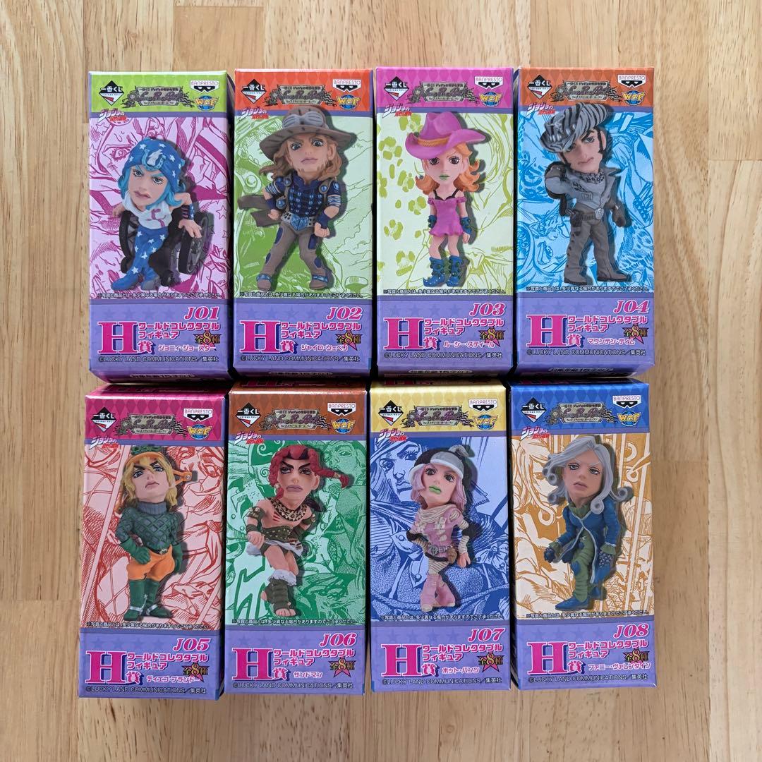 ジョジョ 7部 一番くじ スティールボールラン H ワーコレ SBR フィギュア
