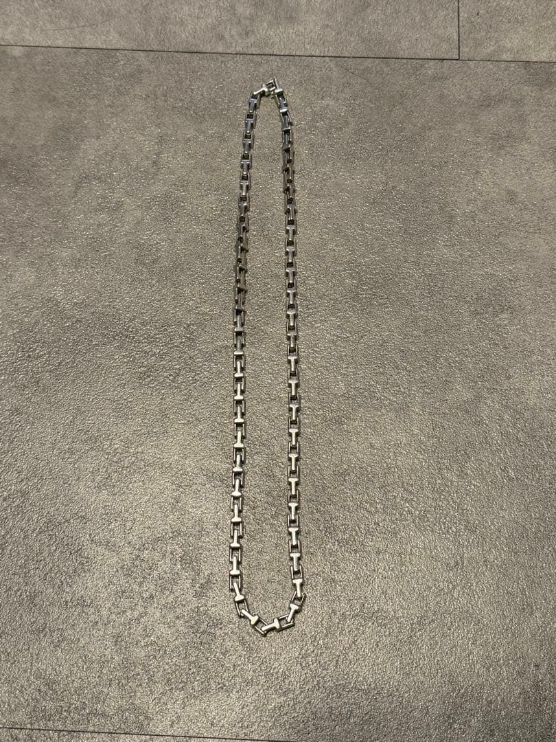 Tiffany & Co. ティファニー Tナロー チェーンネックレス