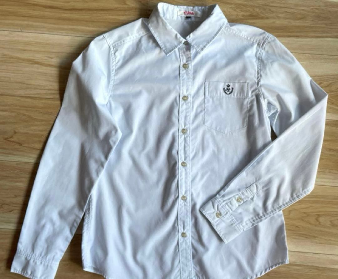 【ピンクラテ】ブラウス【レピピ】チェックプリーツスカート フォーマル卒服160 画像2