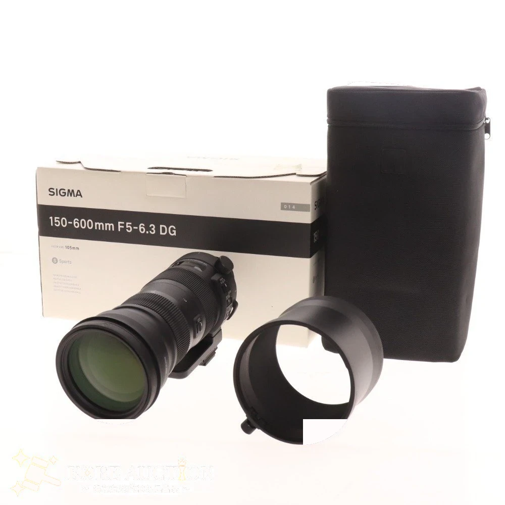 SIGMA レンズ 150-600mm F5-6.3 DG ニコンFマウント用 付属品付き