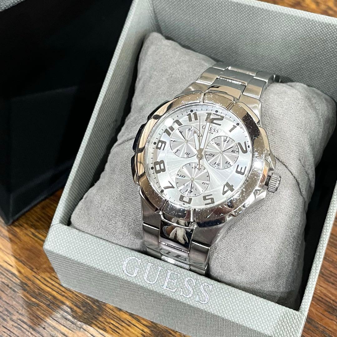 GUESS ゲス 腕時計 クロノグラフ クォーツ メンズ