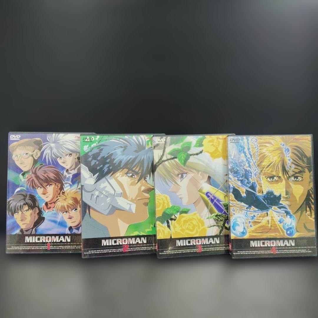 小さな巨人 ミクロマン DVD 全4巻セット 画像2