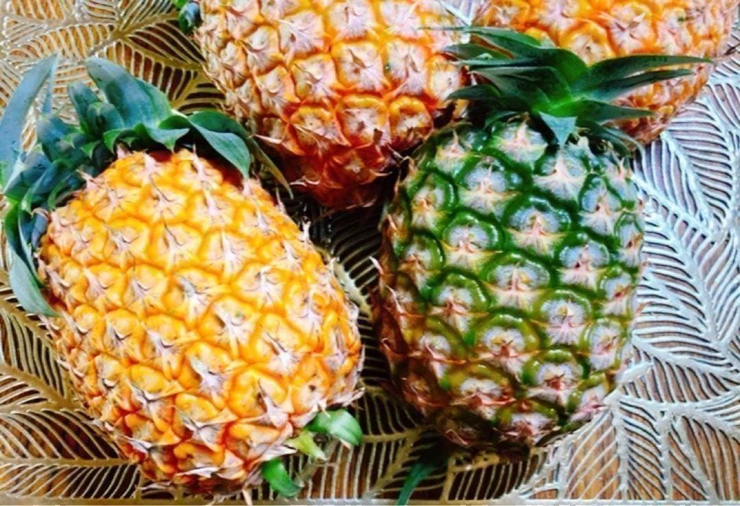 沖縄改良ハワイ種 パイナップル 2玉セット【 残り僅かです！！】 画像3