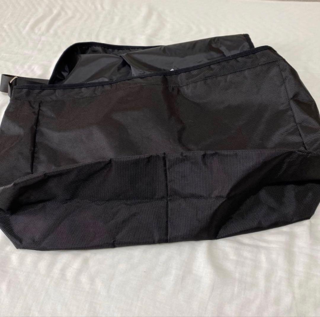 完売品 木梨サイクル ビッグショルダーバッグ 大容量 ブラック 黒 木梨憲武 画像4