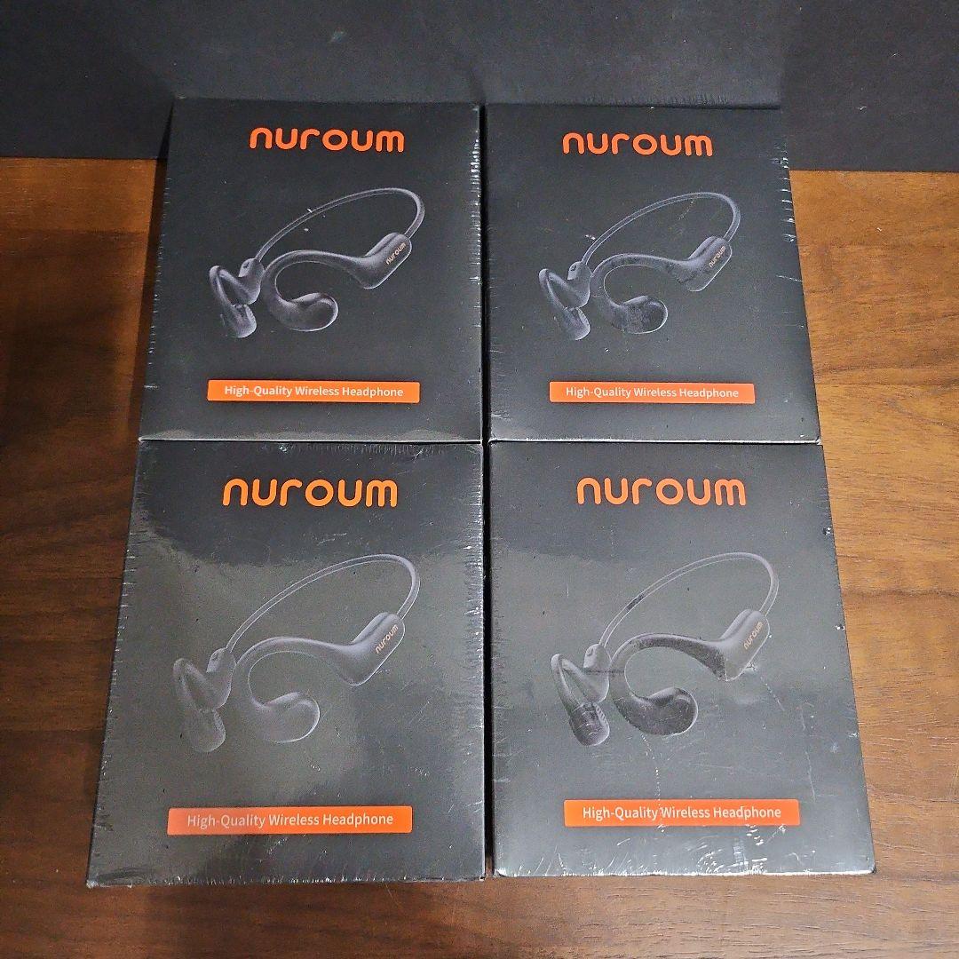 4セット Nuroum bluetooth イヤホン オープンイヤー ワイヤレス