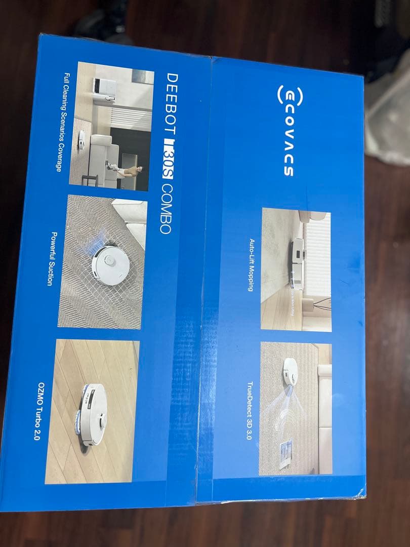 ECOVACS DEEBOT T30S COMBO ロボット掃除機 新品•未開封 画像2