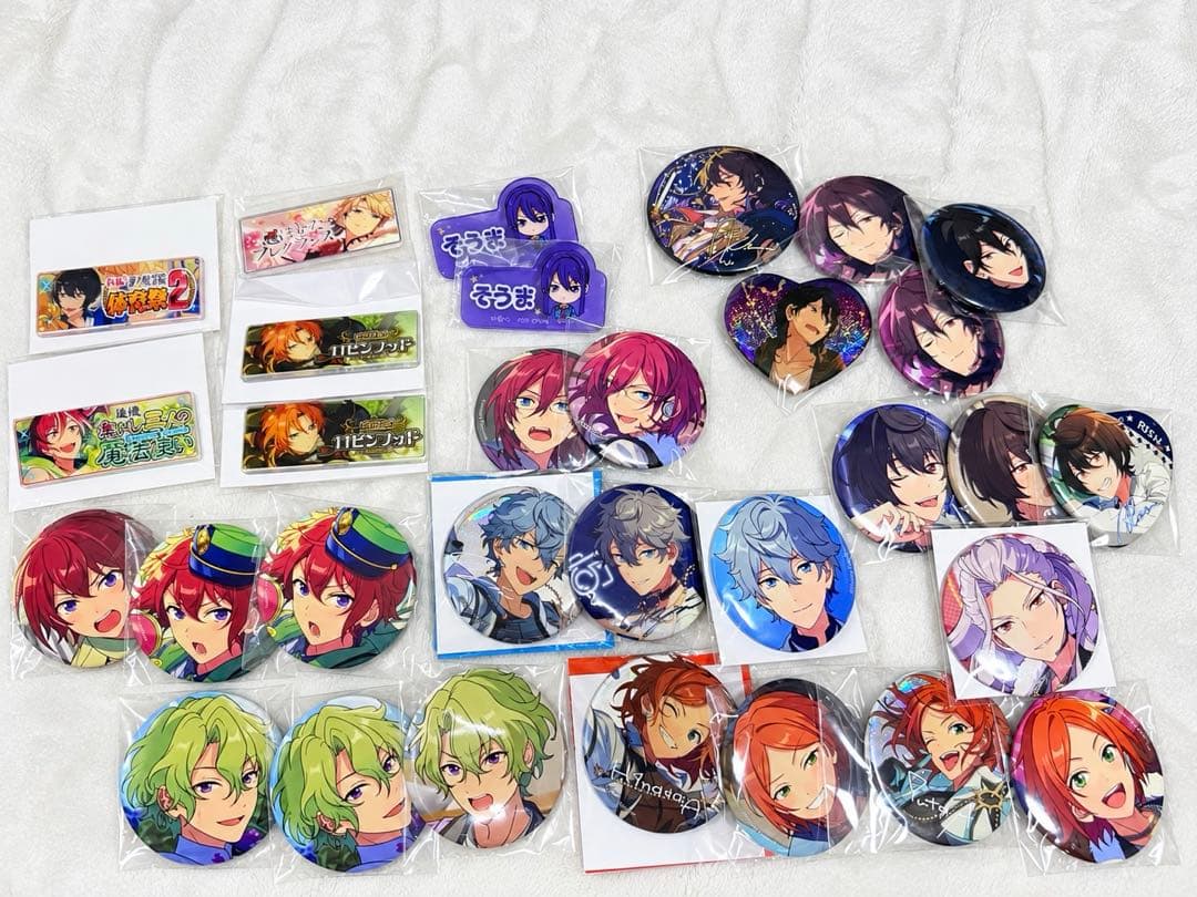 あんスタ グッズ 225点 大量まとめ売り ぱしゃこれ 缶バッジ アクリル CD 画像4