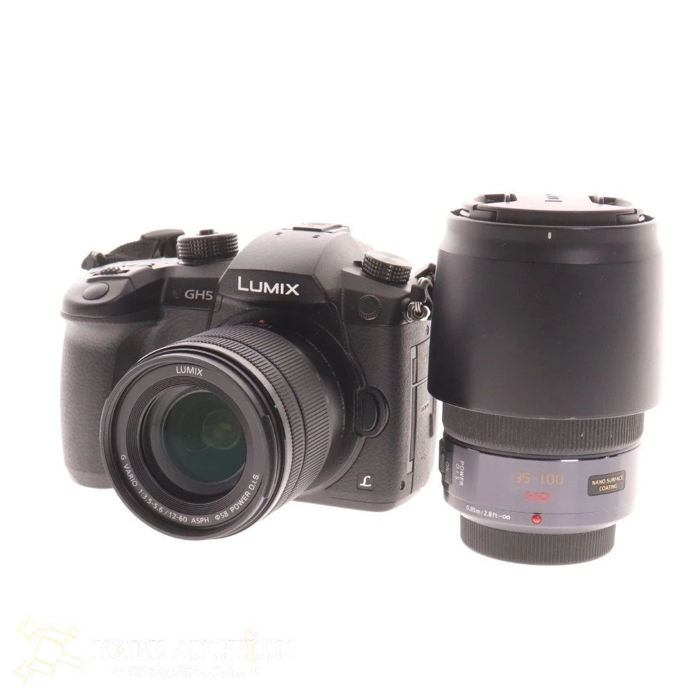 パナソニック LUMIX GH5 ミラーレス一眼レフカメラ ボディ レンズ 2点