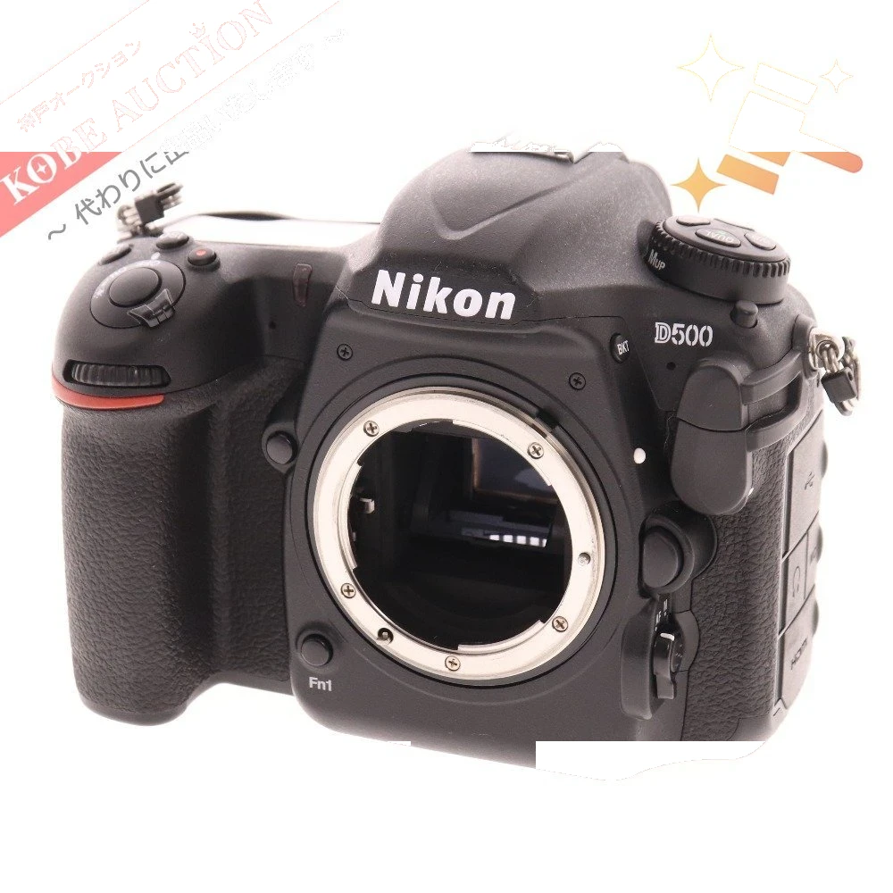 ニコン デジタル一眼レフカメラ D500 ボディのみ ブラック 箱付き 付属品有