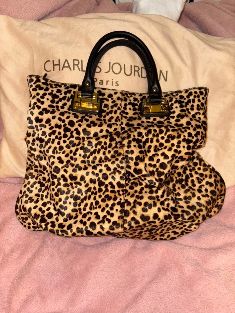 CHARLES JOURDANの新品・未使用バッグ(ハラコ素材)！！！ 画像4