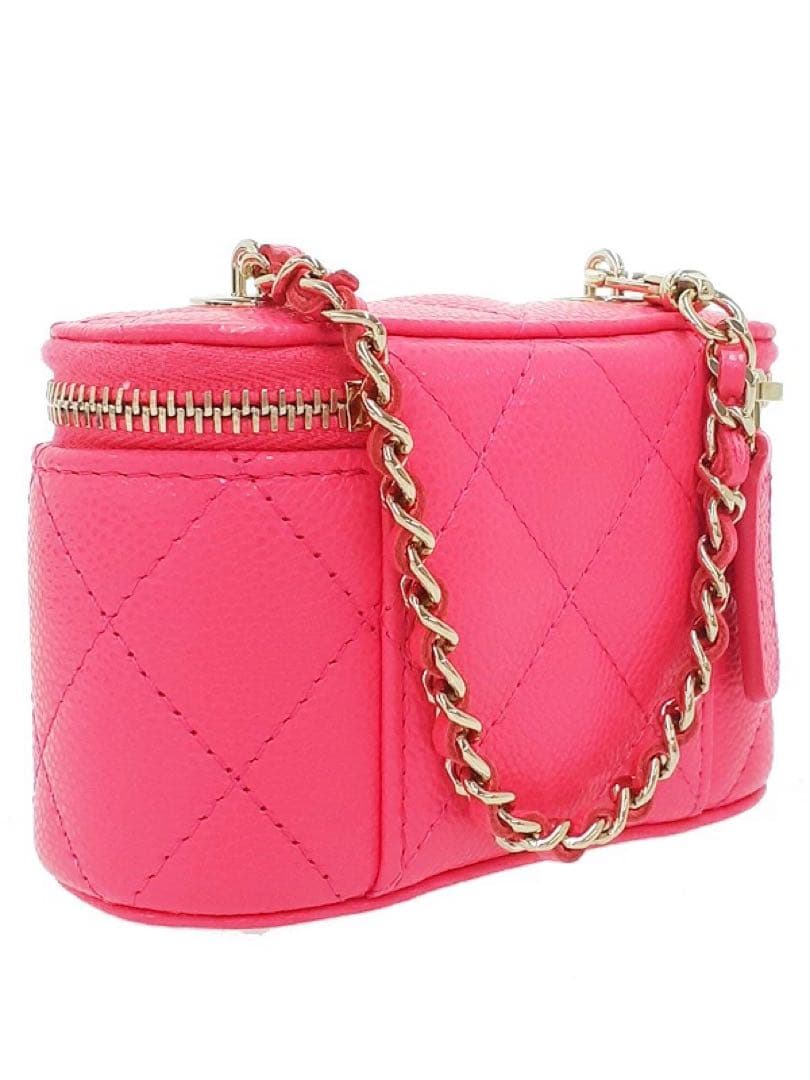 CHANEL マトラッセ ミニバッグ ピンク♡ 画像3