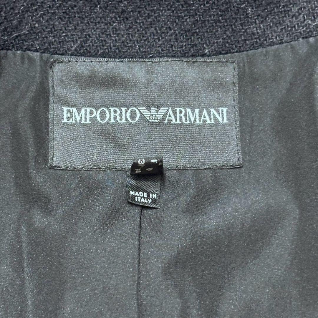 EMPORIO ARMANI 花柄刺繍 ロングコート 40 イタリア製アルマーニ 画像2