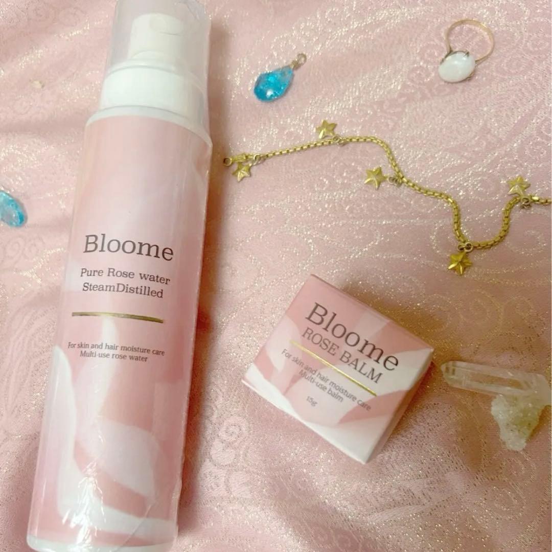 オーガニック素材使用 Pure Rose water & ROSE BALM