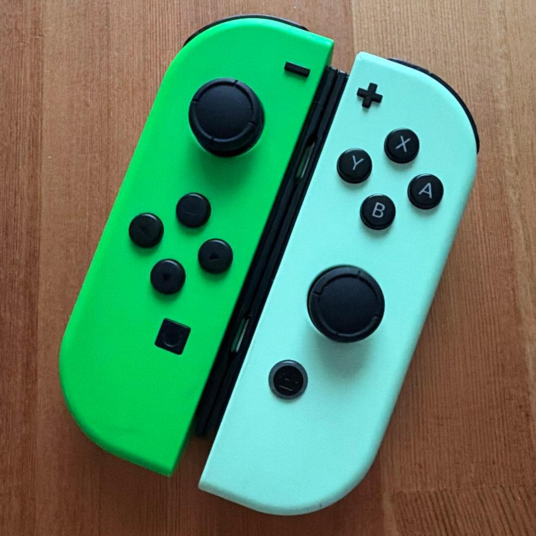 Switch ジョイコン ネオングリーン×パステルグリーン ニンテンドー