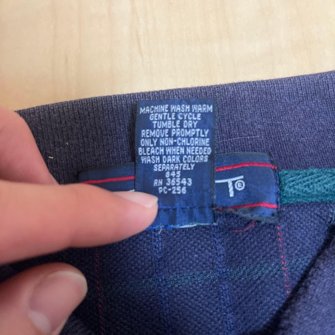 GANT ポロシャツ XXL 大きい ダークネイビー 古着 画像4