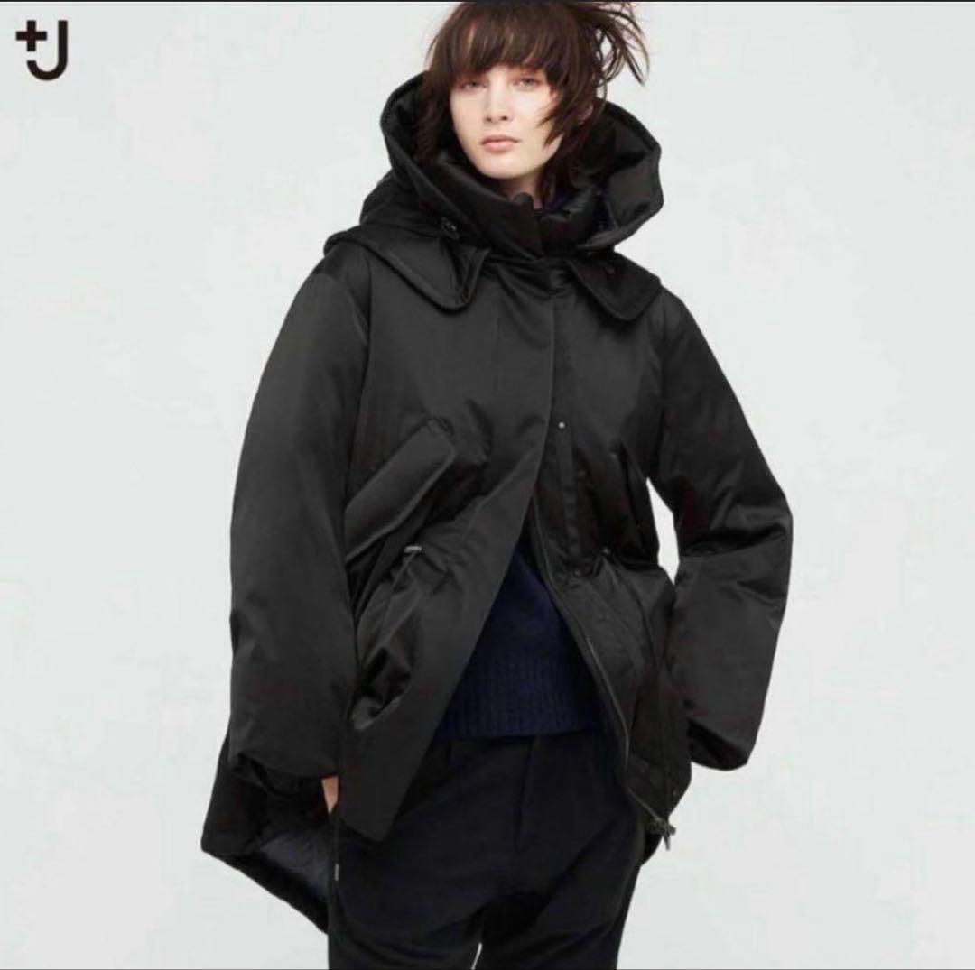 極美品✨ UNIQLO +J ジルサンダー ダウンショートコート ブラック S