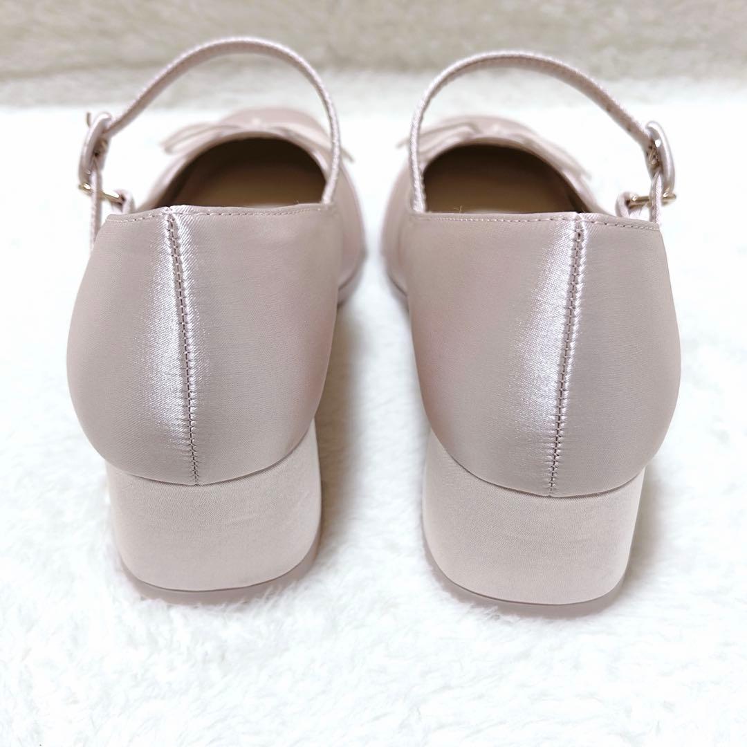 SNIDEL Chacott コラボ バレエシューズ パンプス リボン 画像3