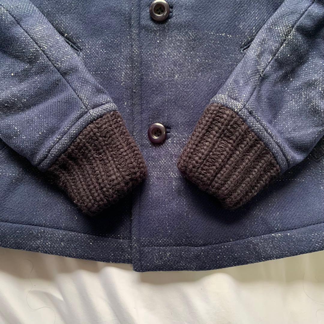 A.P.C ウール ドンキージャケット ネイビー 画像4