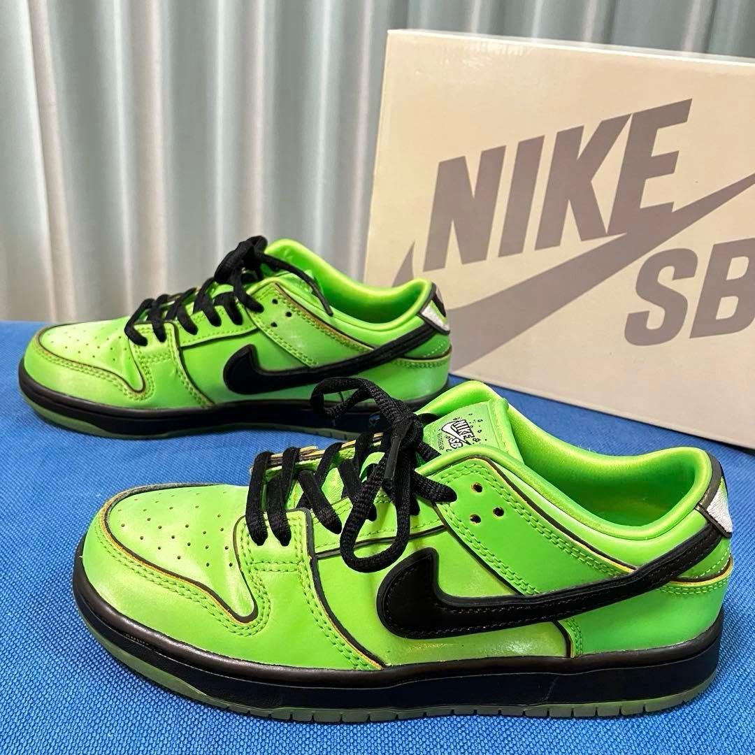 パワーパフガールズ× Nike SB Dunk Low バターカップ 21.5 画像2