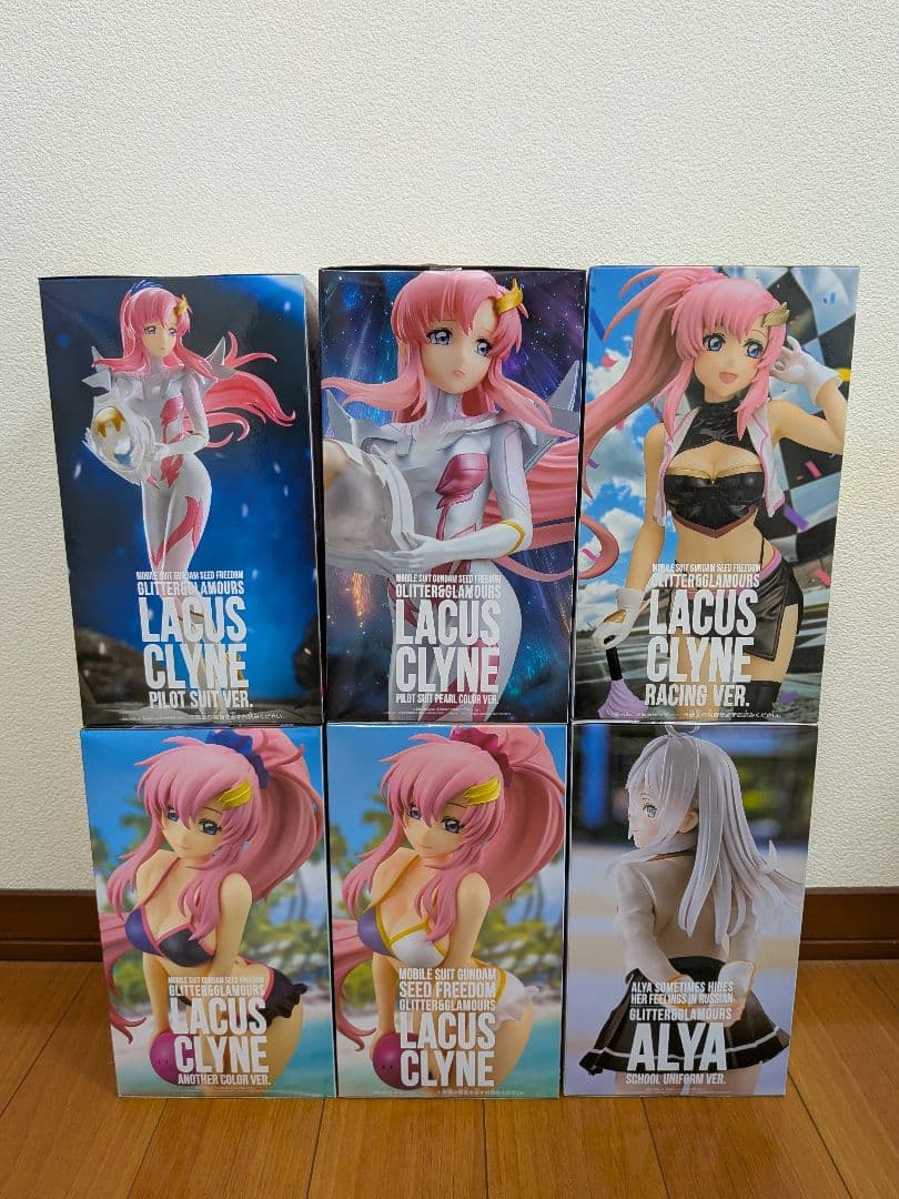 GLITTER＆GLAMOURS ラクス・クライン、アーリャ フィギュアセット 画像3