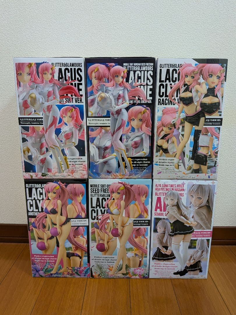 GLITTER＆GLAMOURS ラクス・クライン、アーリャ フィギュアセット 画像4