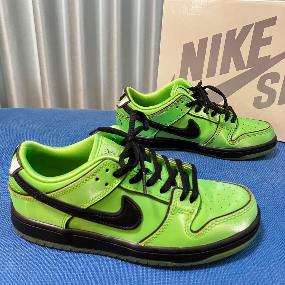 パワーパフガールズ× Nike SB Dunk Low バターカップ 21.5 画像4