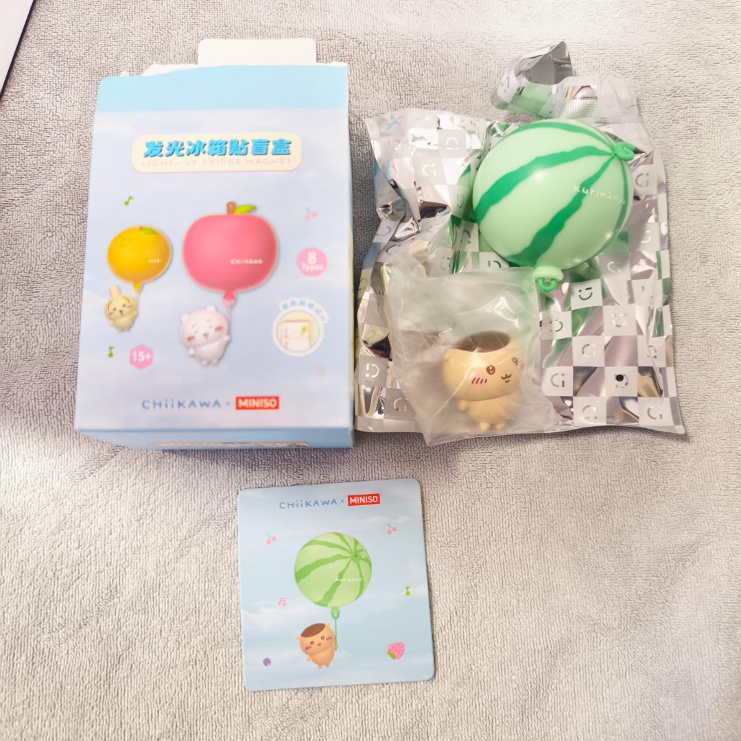 MINISO 日本未発売 ちいかわ くりまんじゅう マグネット ランプ 中国限定 画像4