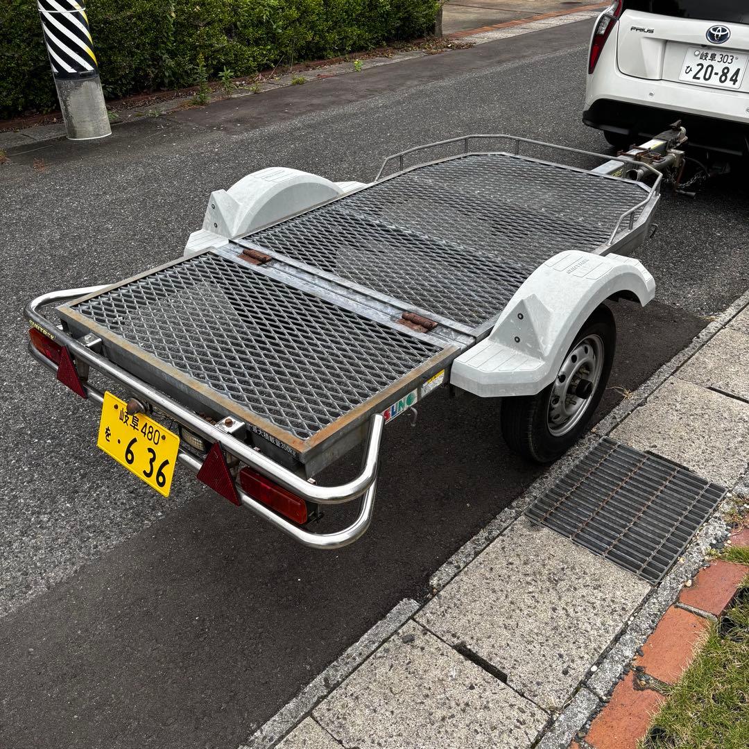 SUNTREX サントレックス 軽カーゴトレーラー 350kg積載 車検付き 画像3