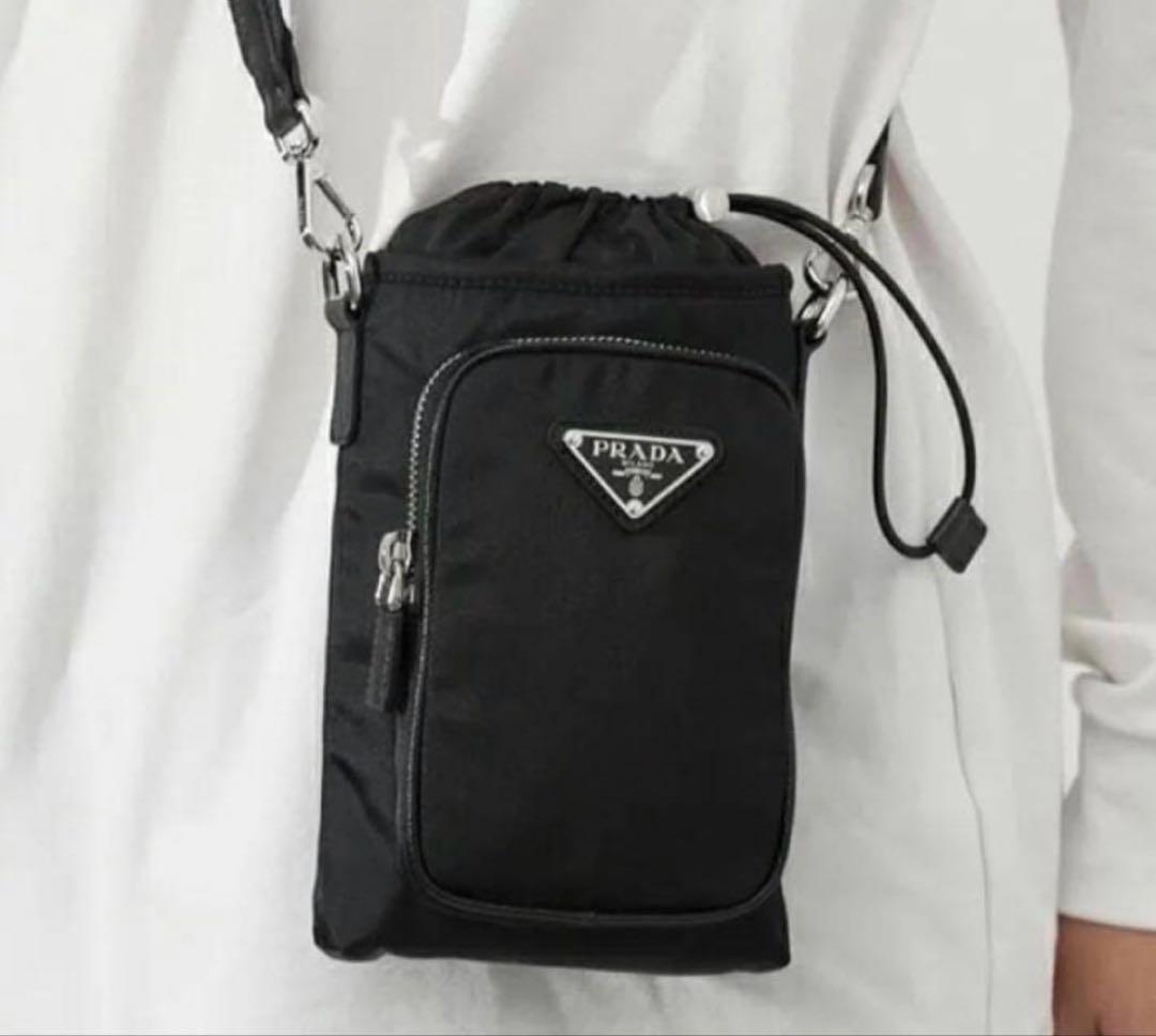 PRADA ナイロン スマホショルダーバッグ ノベルテイ 画像3