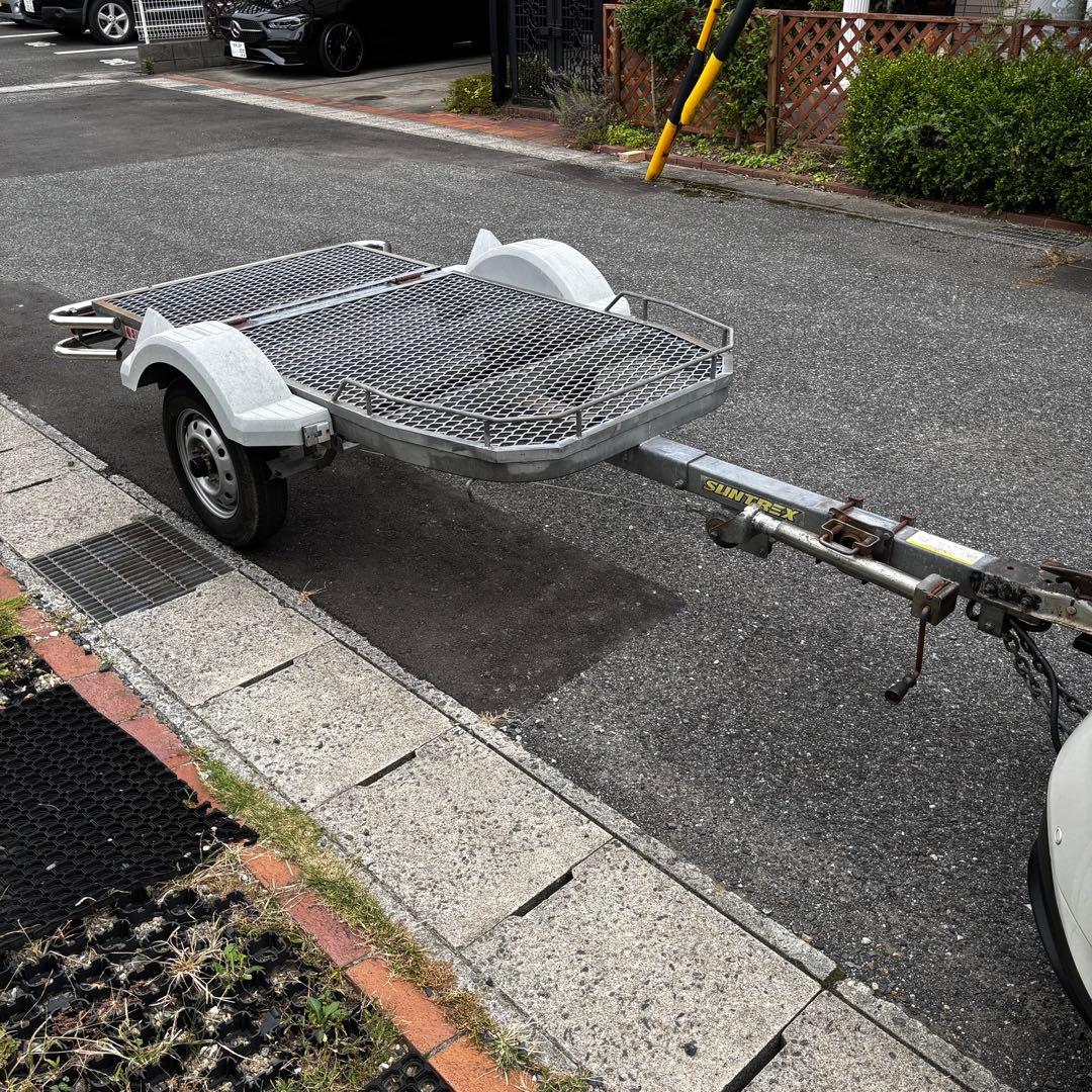 SUNTREX サントレックス 軽カーゴトレーラー 350kg積載 車検付き 画像4