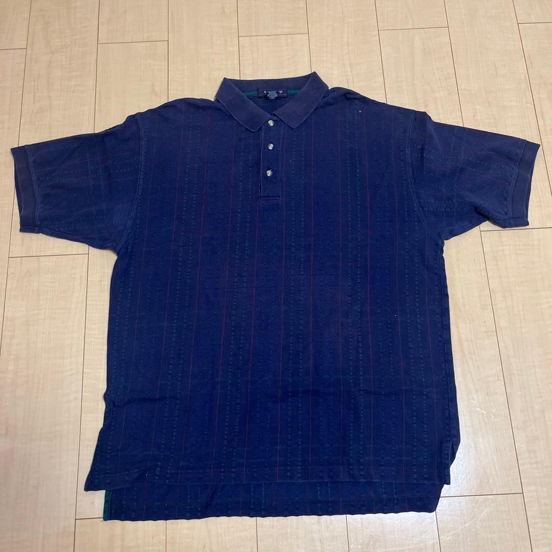 GANT ポロシャツ XXL 大きい ダークネイビー 古着 画像2