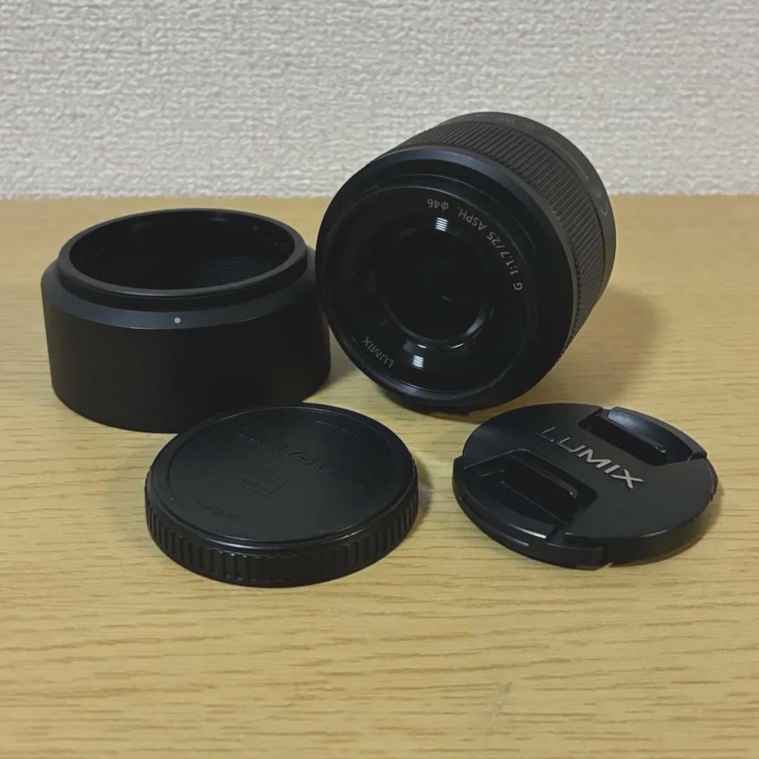 LUMIX G 25mm F1.7 ASPH. 単焦点レンズ 画像2