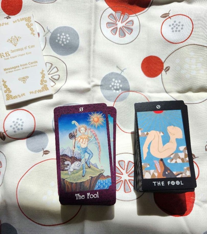 鏡リュウジ監修オリジナルタロット&SOULFUL TAROTのタロットのセット 画像3