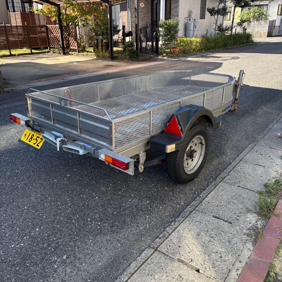 カーゴトレーラー ソレックス ボートトレーラー 岐阜発 車検あり 画像3