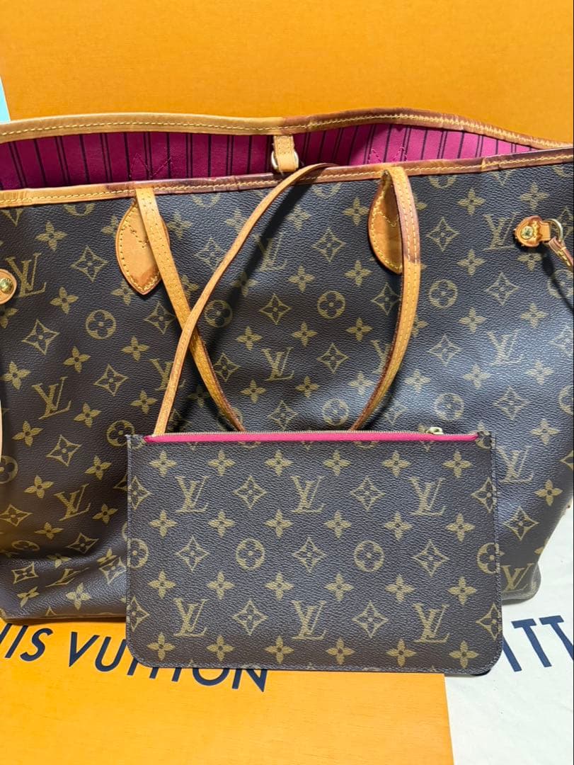 ルイ・ヴィトン LOUIS VUITTON トートバッグ ネヴァーフル GM