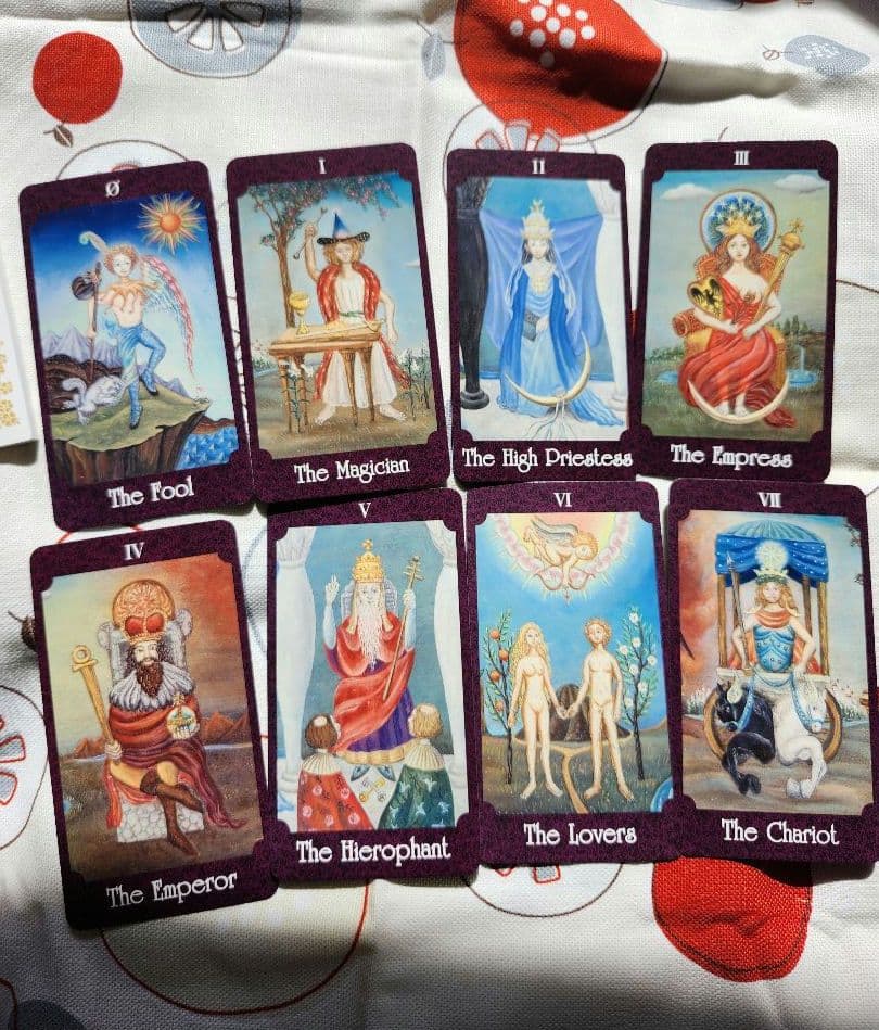 鏡リュウジ監修オリジナルタロット&SOULFUL TAROTのタロットのセット 画像4