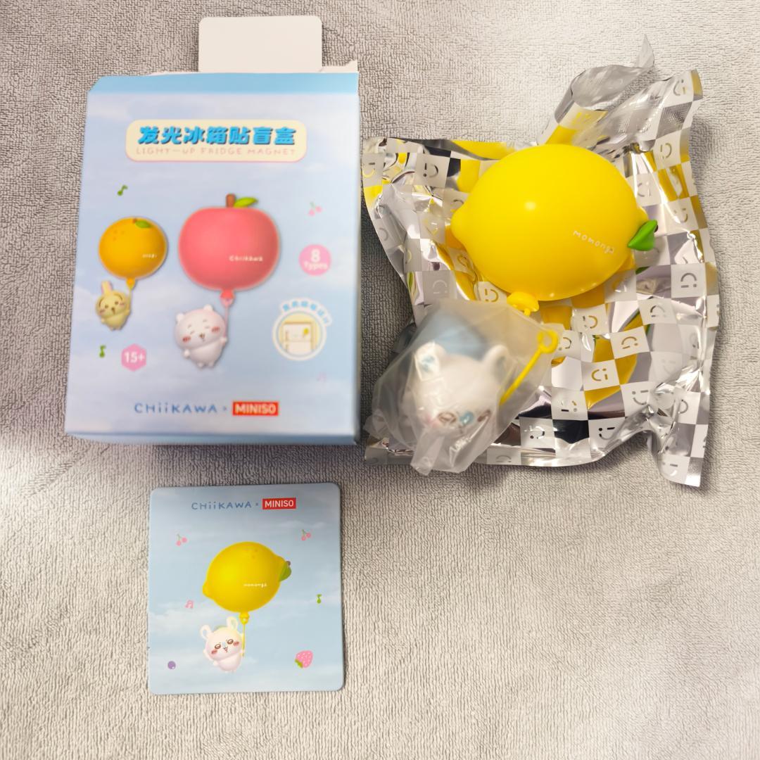 MINISO 日本未発売 ちいかわ モモンガ マグネット ランプ 中国限定 画像3